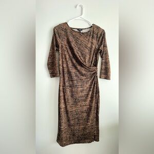 Talbots Brown Dress Women’s Size SP